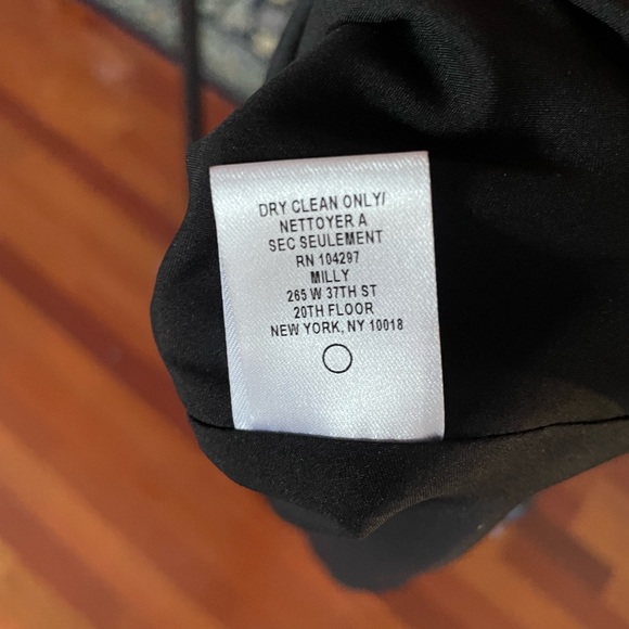 Milly Womens Jan Silk-Blend a-Line Dress size 2 with the tags - Picture 6 of 6